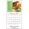 A201 Recipe Calendar w/Memo Pad
